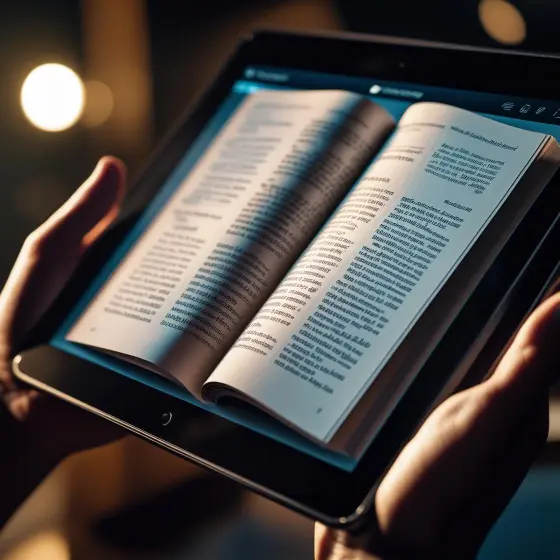 Interactive Flipbook Previews on tablet